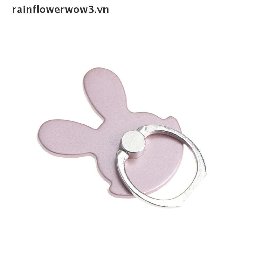 Vòng Nhẫn Đỡ Điện Thoại Xoay 360 Độ Hình Thỏ Thông Dụng