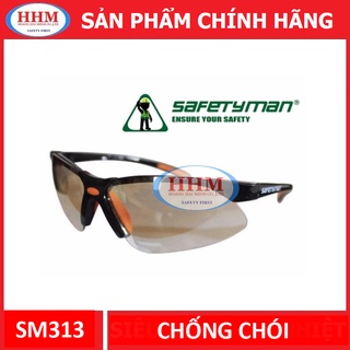 Kính bảo hộ Safetyman SM313 – tráng bạc, chống chói