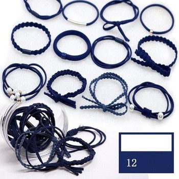 Hộp dây buộc tóc 12 món