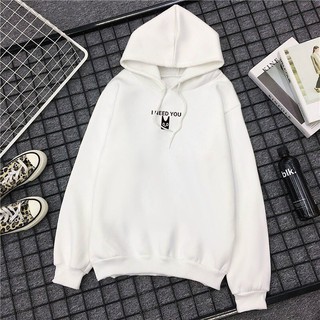Áo hoodie nữ unisex form rộng in chữ, Áo khoác hoodie nỉ nam nữ 2 lớp dày dặn chất lượng, Freesize 60-75kg - The 2N