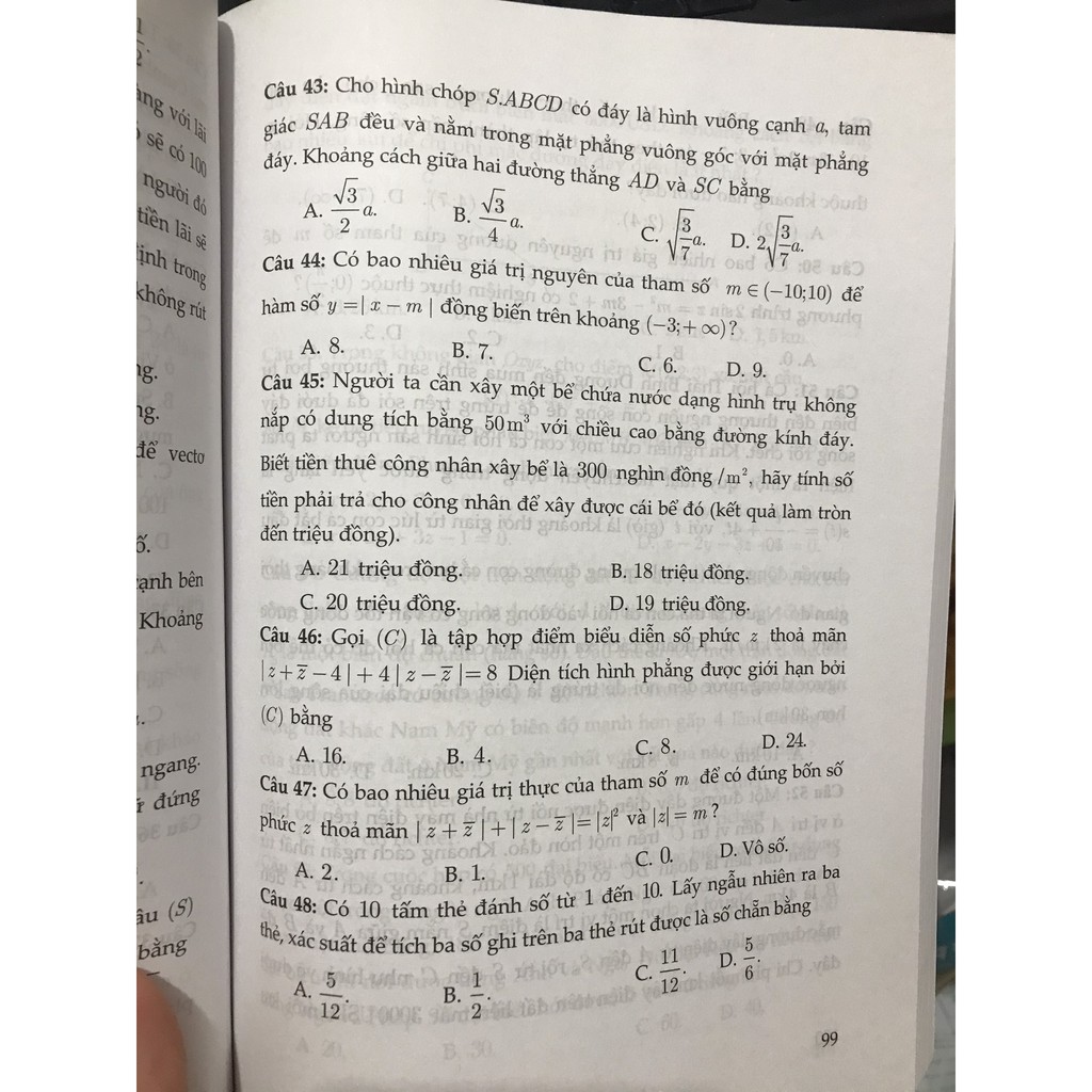 Sách - Tuyển chọn một số bài kiểm tra tư duy toán và đọc hiểu