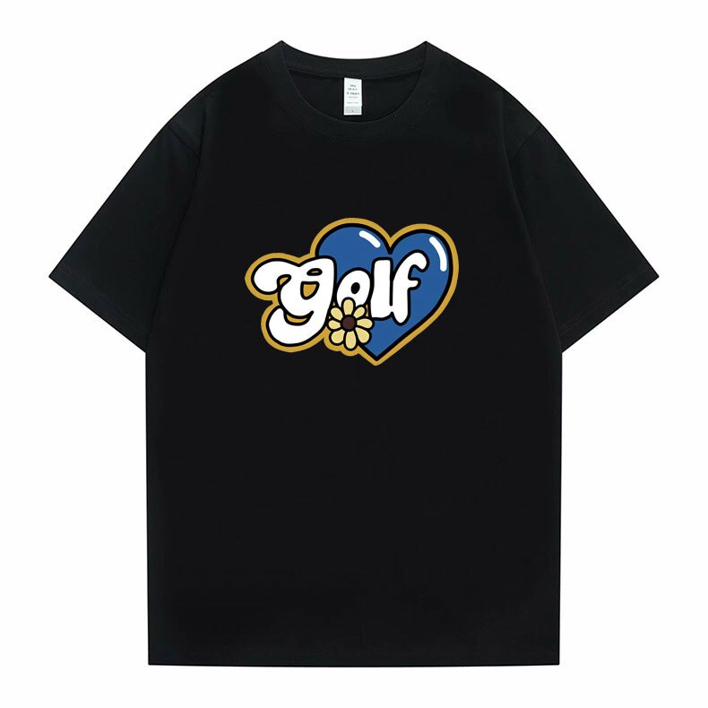 Golf Wang Igor Tyler Người Tạo Hóa Áo Thun Tình Yêu Đồ Họa Tee Tay Ngắn Nam Nữ Cotton Nguyên Chất Rờ