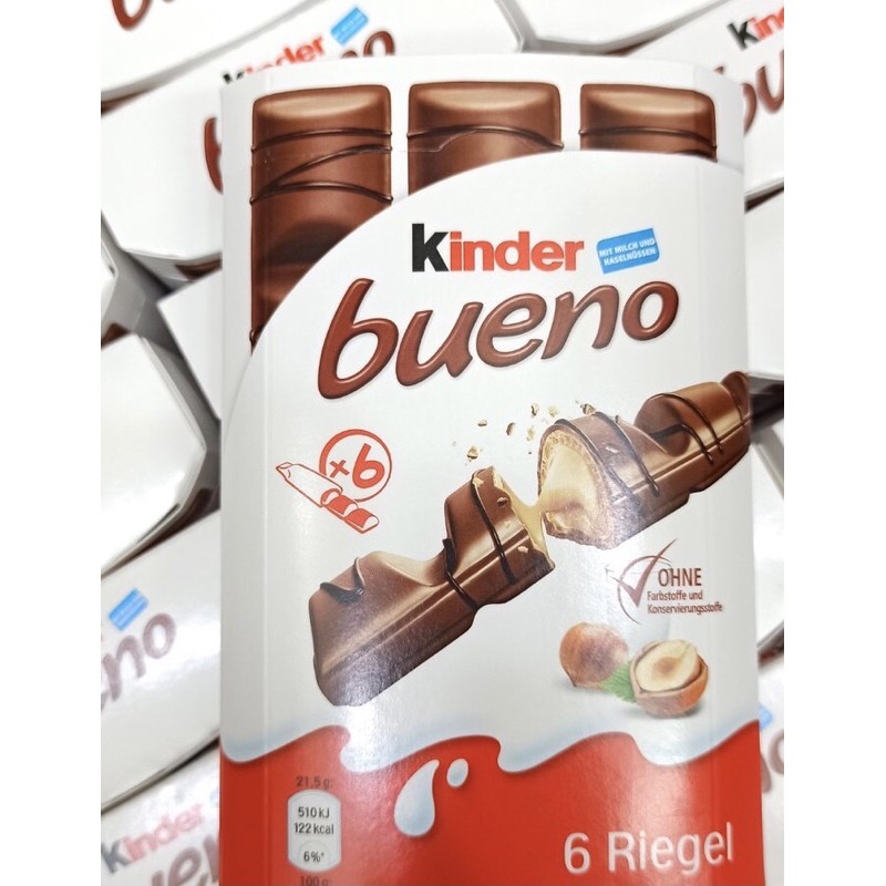 Socola Kinder Bueno 6 thanh129g