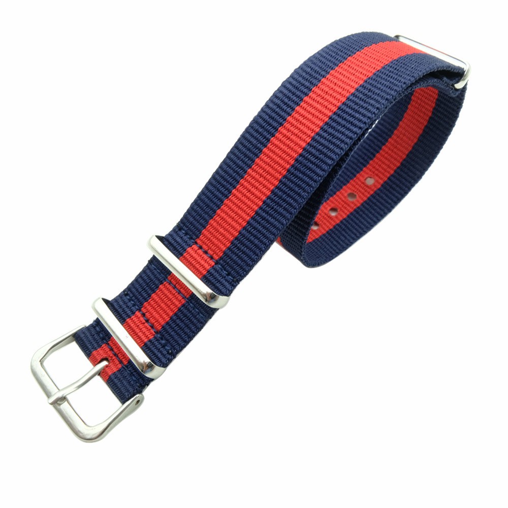 20 Color NATO Nylon Strap Strap 18mm 20mm Universal Strap Fenix 5S / Gear S2 / Galaxy Active / Gear sports