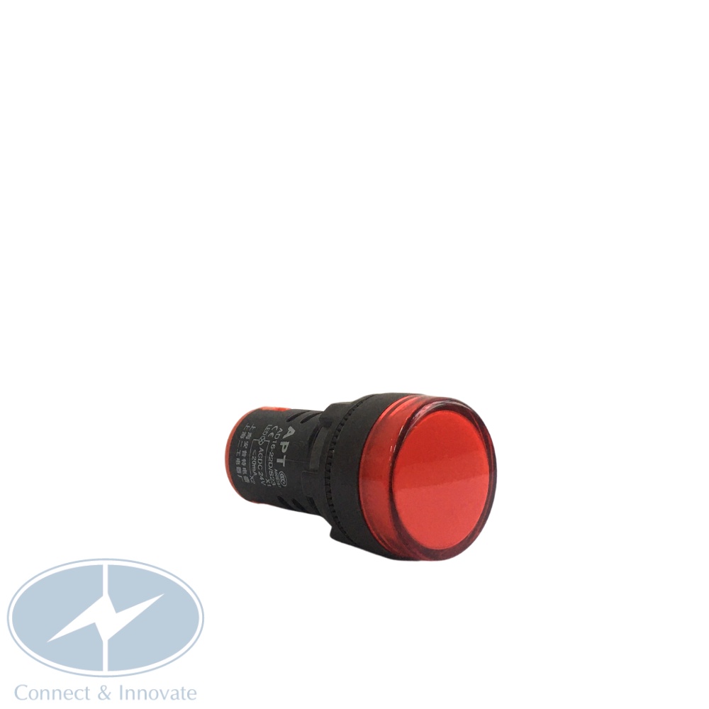 Đèn báo pha gắn tủ điện AD16-22DS  phi 22mm điện áp 220V/24V