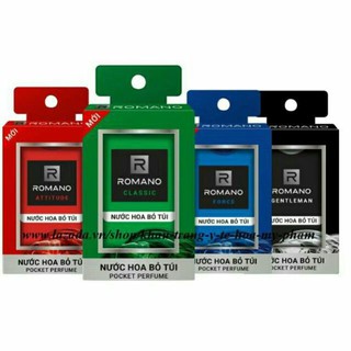 (Chọn Mùi) Nước Hoa Bỏ Túi Romano 18ml