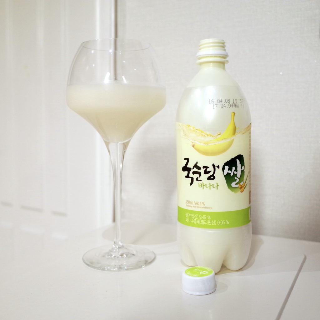 Nước gạo lên men Hàn Quốc Makgeolli đủ vị (chai 750ml)
