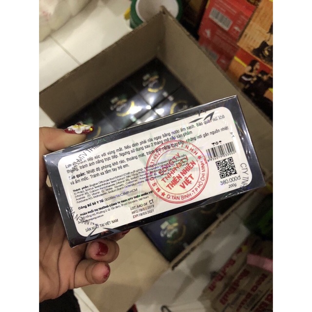 Combo 5 Hộp Cao Gừng Chính Hãng Cty Thiên Nhiên Việt