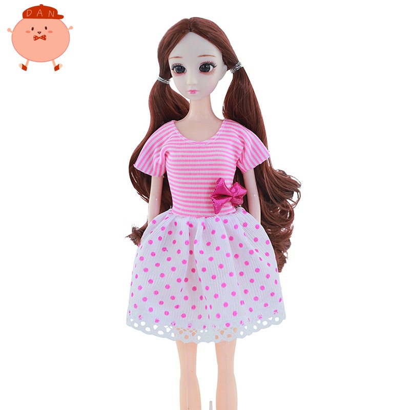 Đầm Cưới Đồ Chơi Búp Bê Dài 30Cm