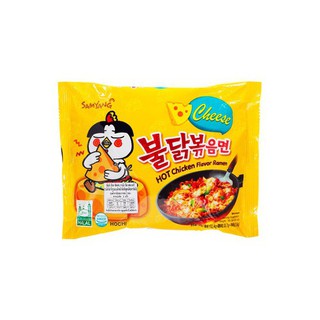 Combo 5 gói Mì Khô Gà Cay Phô Mai Samyang Hàn Quốc 140g