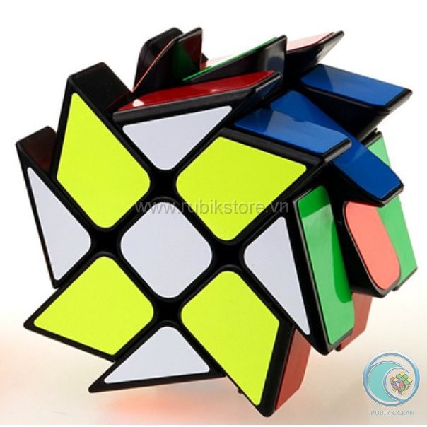 [FREESHIP] Đồ chơi Rubik biến thể YJ Windmill viền đen - Rubik Ocean [SHOP YÊU THÍCH]