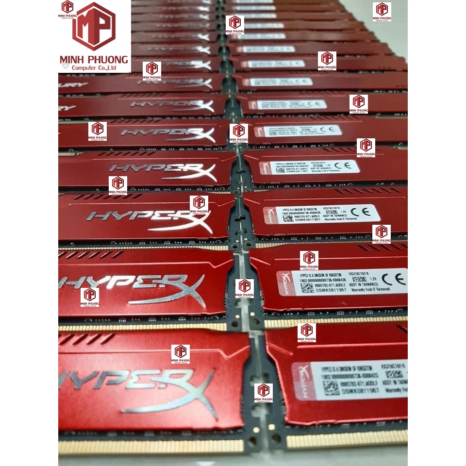 RAM Kingston HyperX Fury Red 8GB (1x8GB) DDR3 Bus 1600Mhz