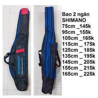 Túi đựng cần 2 ngăn Shimano - hàng cao cấp