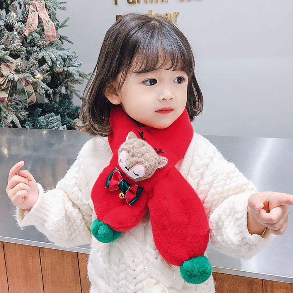 Khăn Choàng Cổ Giữ Ấm Họa Tiết Hoạt Hình Dễ Thương Cho Bé