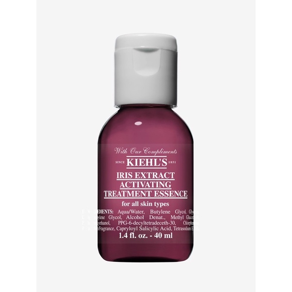 Nước thần Kiehl’s Iris Extract Activating Treatment Essence 40ml | Bovie Cosmetics | BigBuy360 - bigbuy360.vn