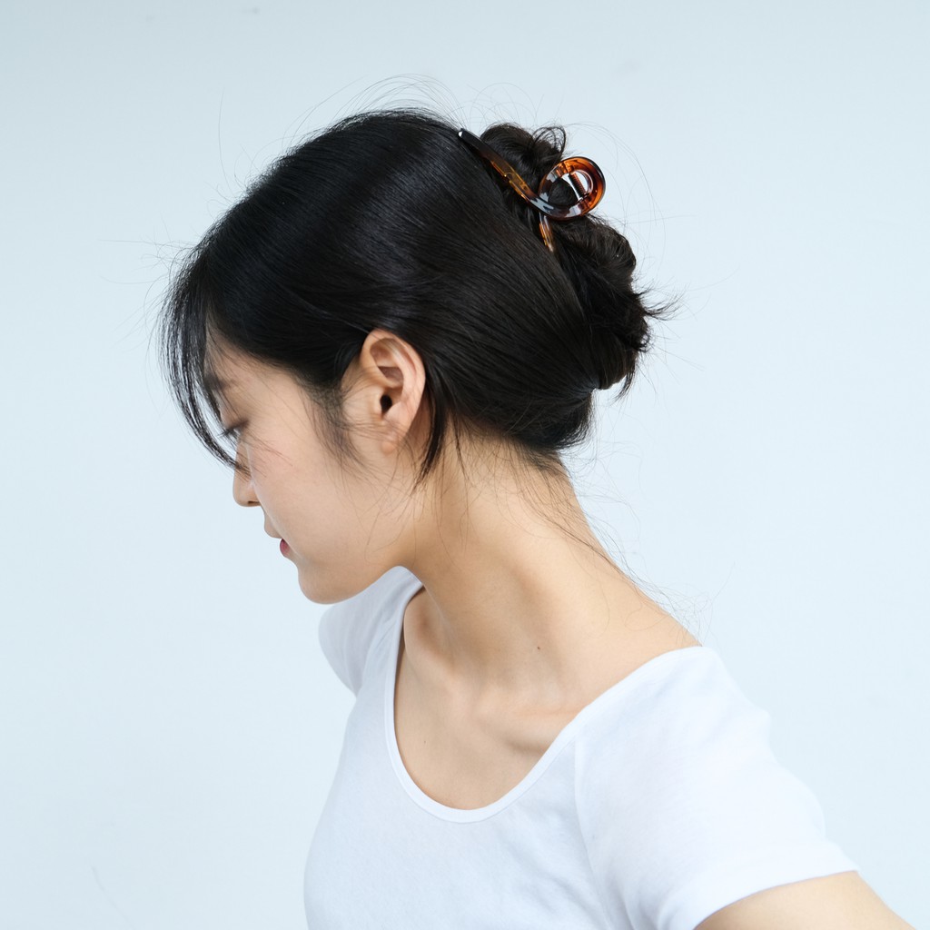 pretzel hair clamps - kẹp tóc càng cua đơn giản