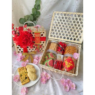 Hộp Quà Mây Tre Đan - Đựng Đồ Handmade