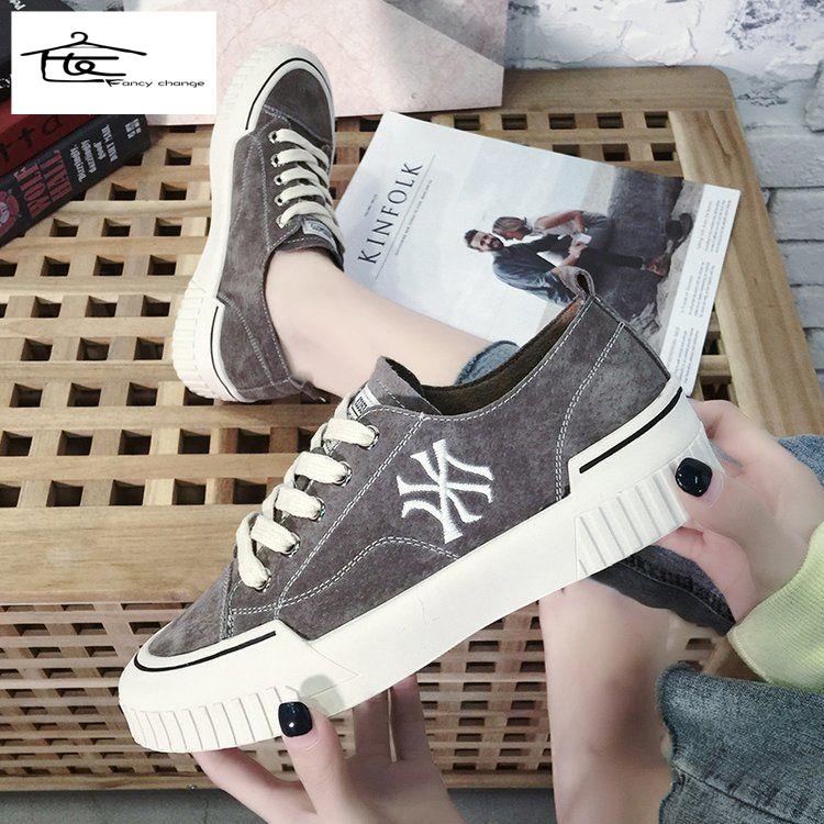 Giày Canvas Cổ Thấp Thời Trang Thu Đông Hàng Mới Dành Cho Bạn Nữ 2022