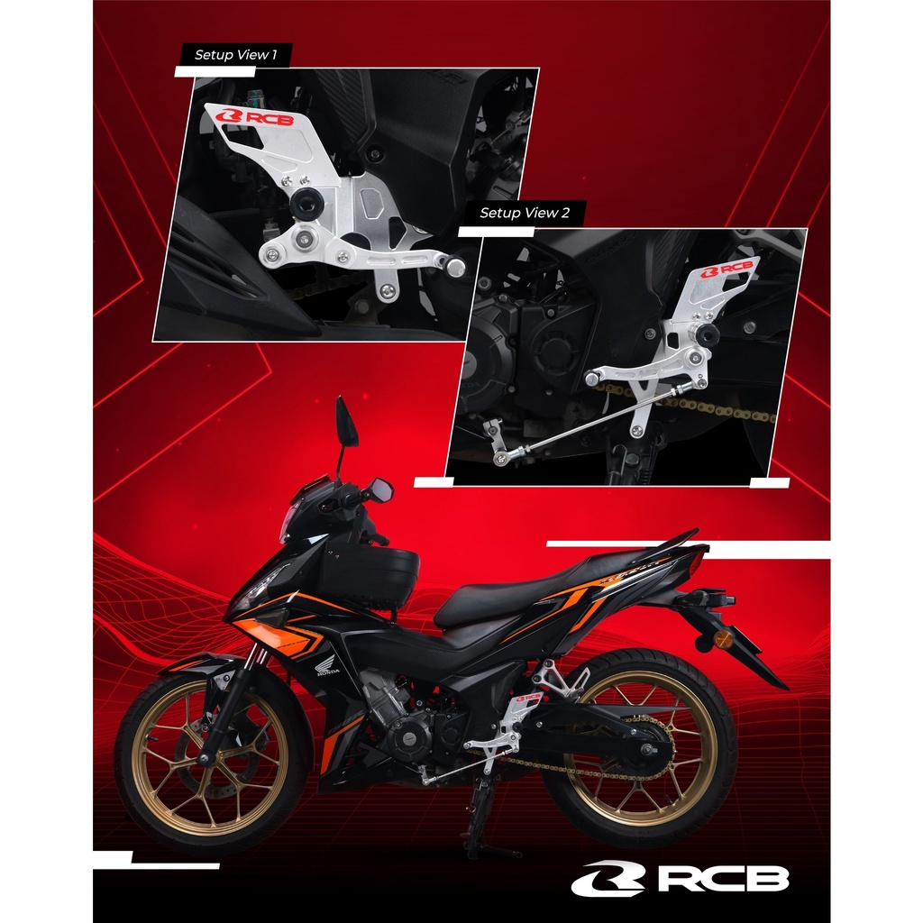 số gãy đơn RCB cnc WINNER / WINNER X chính hãng RACINGBOY S2 V2
