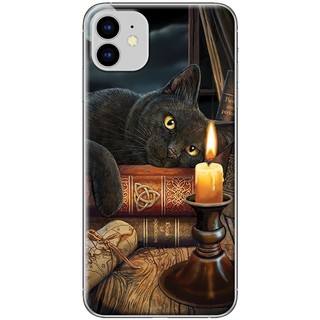 Ốp lưng IPhone 11, 11 Pro, 11 Pro Max in hình Mèo ánh nến