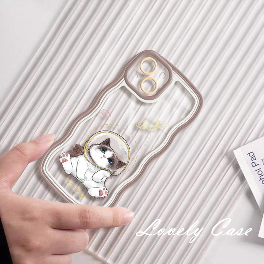 Ốp Điện Thoại Mềm Trong Suốt In Hình Mèo Du Lịch Cho IPhone 14 13 12 11 Pro Max X XR Xs Max 8 7 6 6s Plus SE 2020