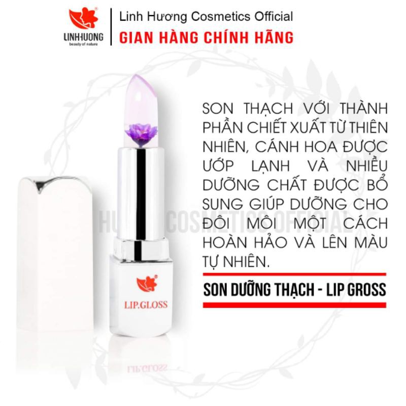 Son Thạch ướp Hoa colagen Linh Hương chính hãng