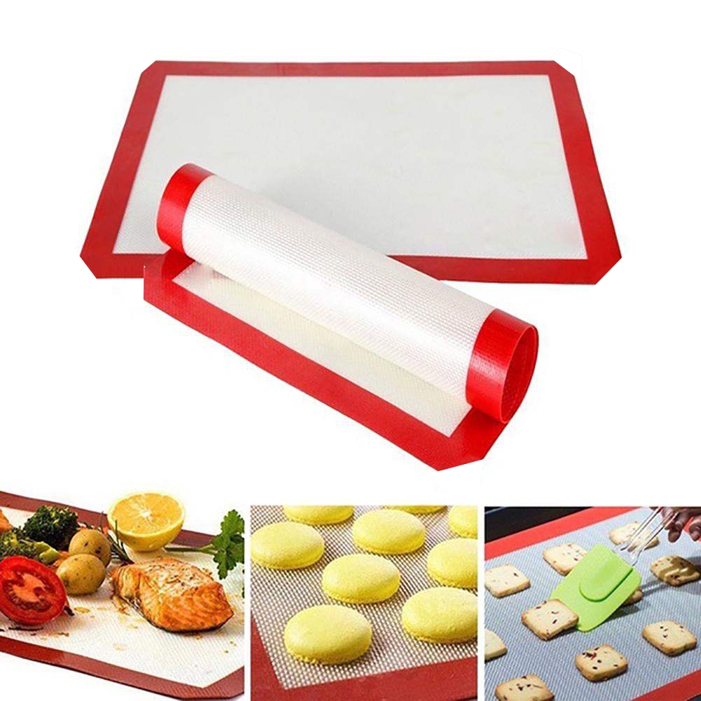 Pastry Sheet Heat Resistant Cake Tray Silicone Rolling Pad