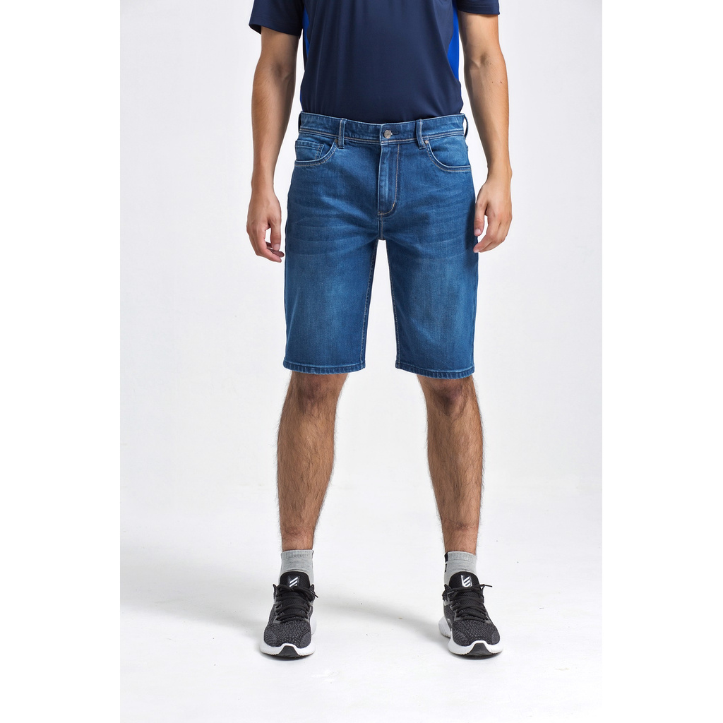 Quần shorts jean form vừa SP21SS23-JN