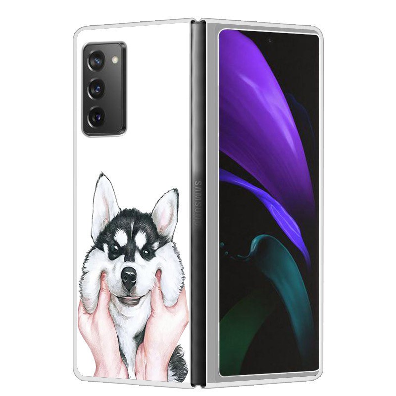 Z Ốp Điện Thoại Pc Cứng Họa Tiết Hoa / Động Vật Hoạt Hình Bảo Vệ Cho Samsung Galaxy Z Fold 3 Z Fold 2 Z Fold 3