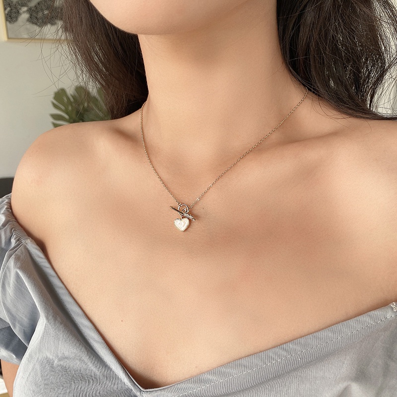 Vòng cổ Nữ Mặt Hình Mũi Tên One Mũi Tên Phong Cách Hàn Quốc Cá Tính