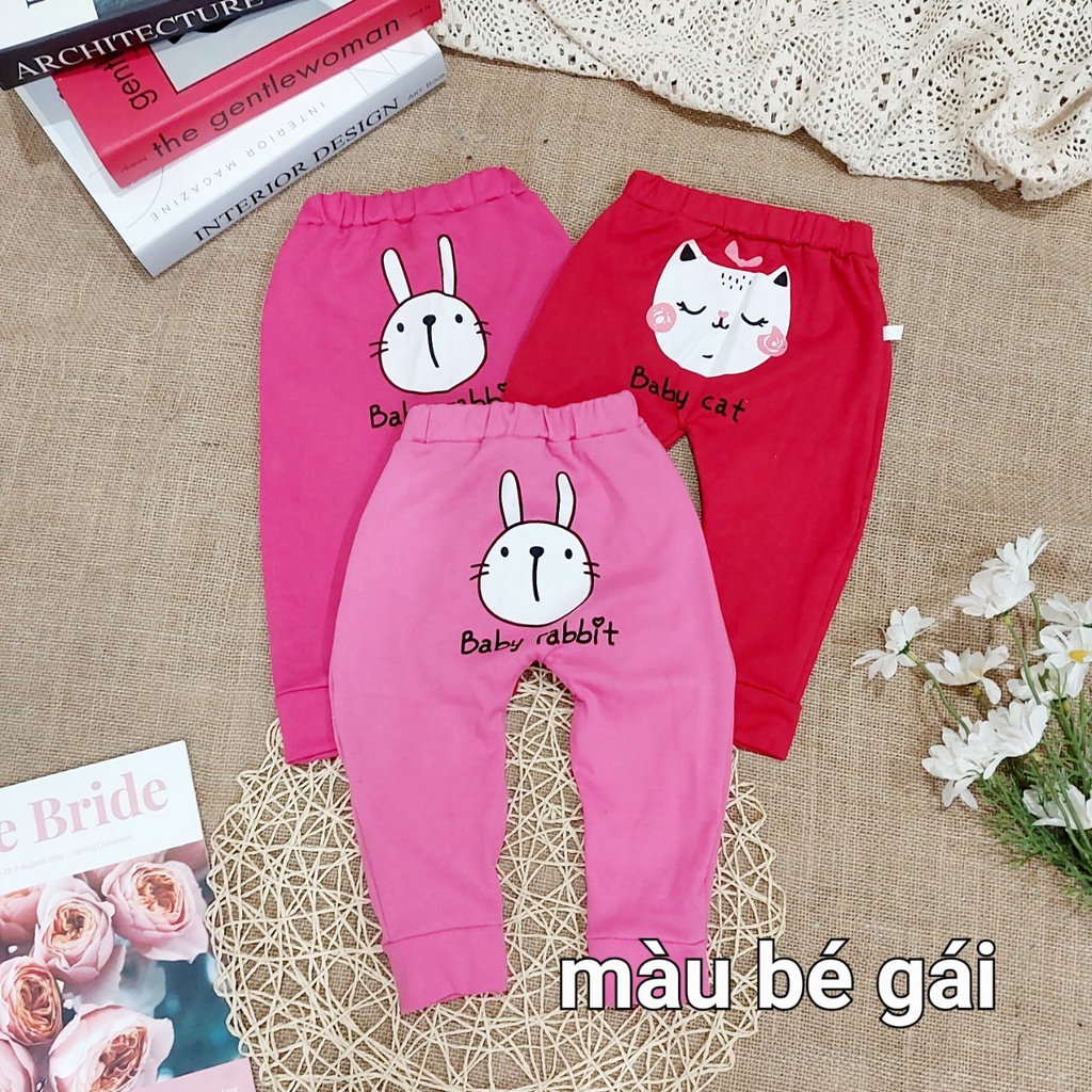 Quần dài mông thú ngộ nghĩnh AM407 TTR149 cho bé trai và bé gái