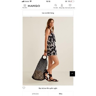 JUMSUIT MANGO XUẤT DƯ XỊN