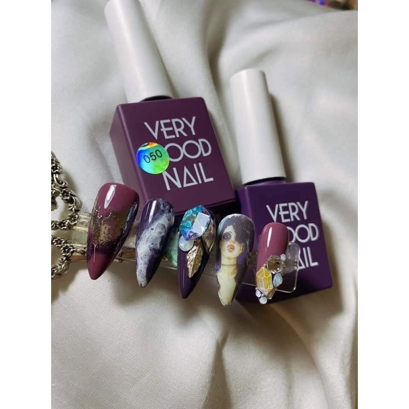 Sét sơn VERY GOOD NAIL 60 màu tặng cặp base top và bảng màu