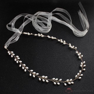 Dây thắt lưng đính ngọc trai cho cô dâu