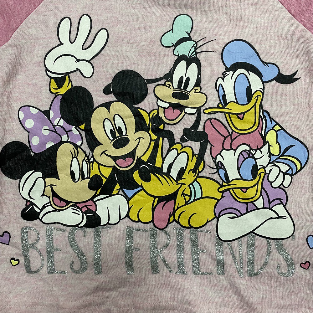 Pijama / Đồ bộ dài Matalan hồng Mickey bé gái