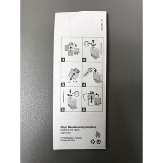 Đá Lửa Zippo Chính Hãng