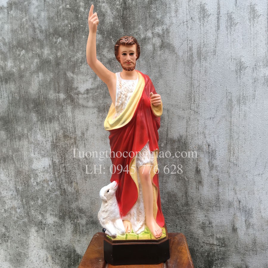 Tượng Thánh Gioan Baotixita 70cm