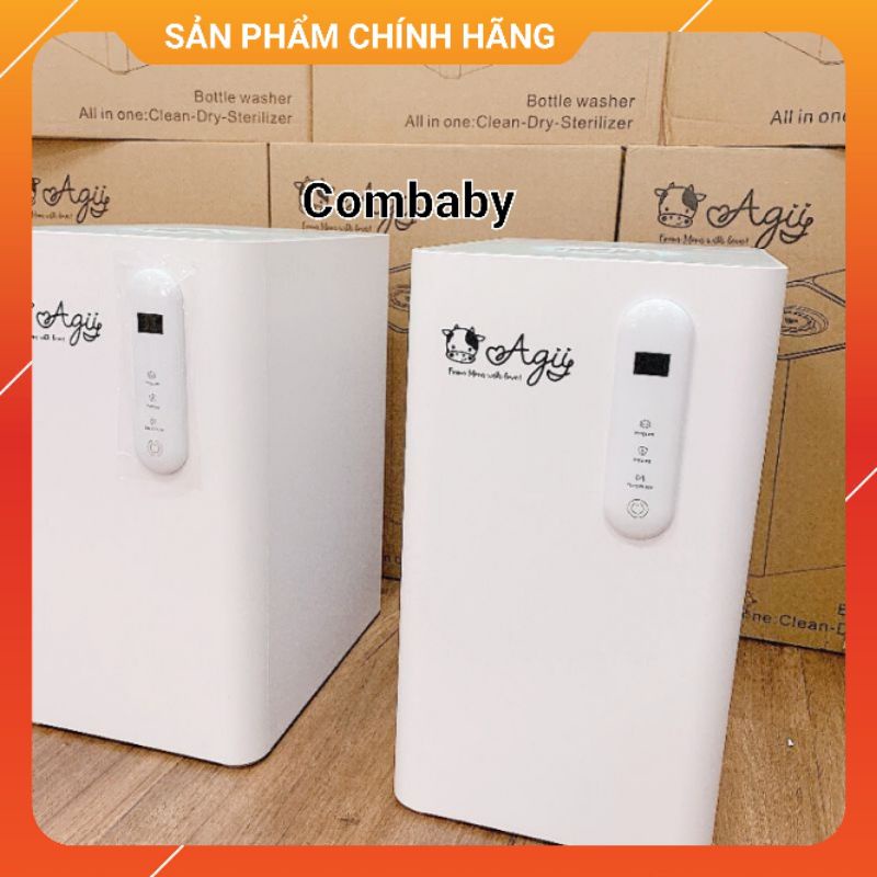 Máy rửa bình sữa AGII 3in1 Chính hãng ( Rửa - Tiệt Trùng - Sấy Khô )