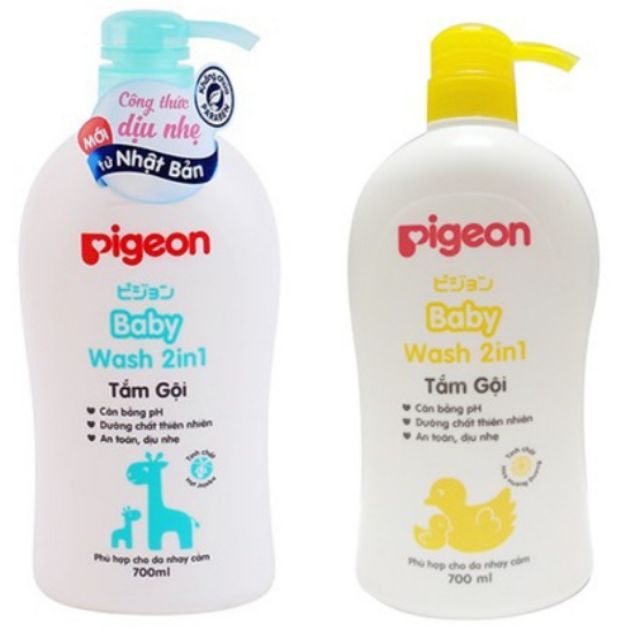 Tắm gội Pigeon 700ml