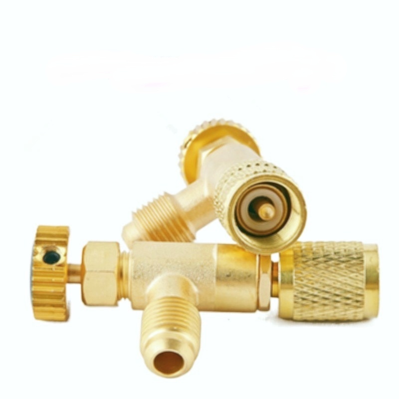 Van chống bỏng nạp gas điều hoà R410A R22 1 / 4 "5 / 16"