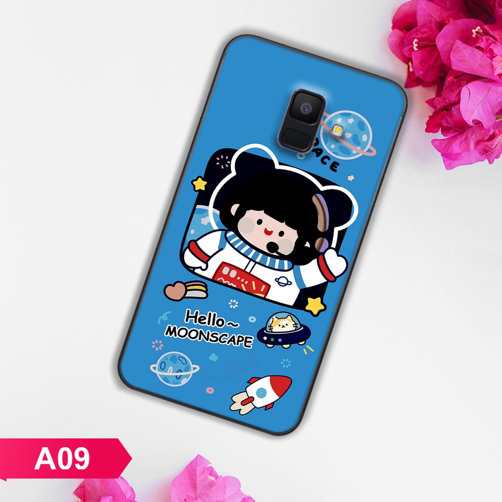 ỐP LƯNG SAMSUNG A6/A6 PLUS/A5 2018/A8 2018/A8 PLUS IN HÌNH NHÀ THÁM HIỂM CỰC CUTE