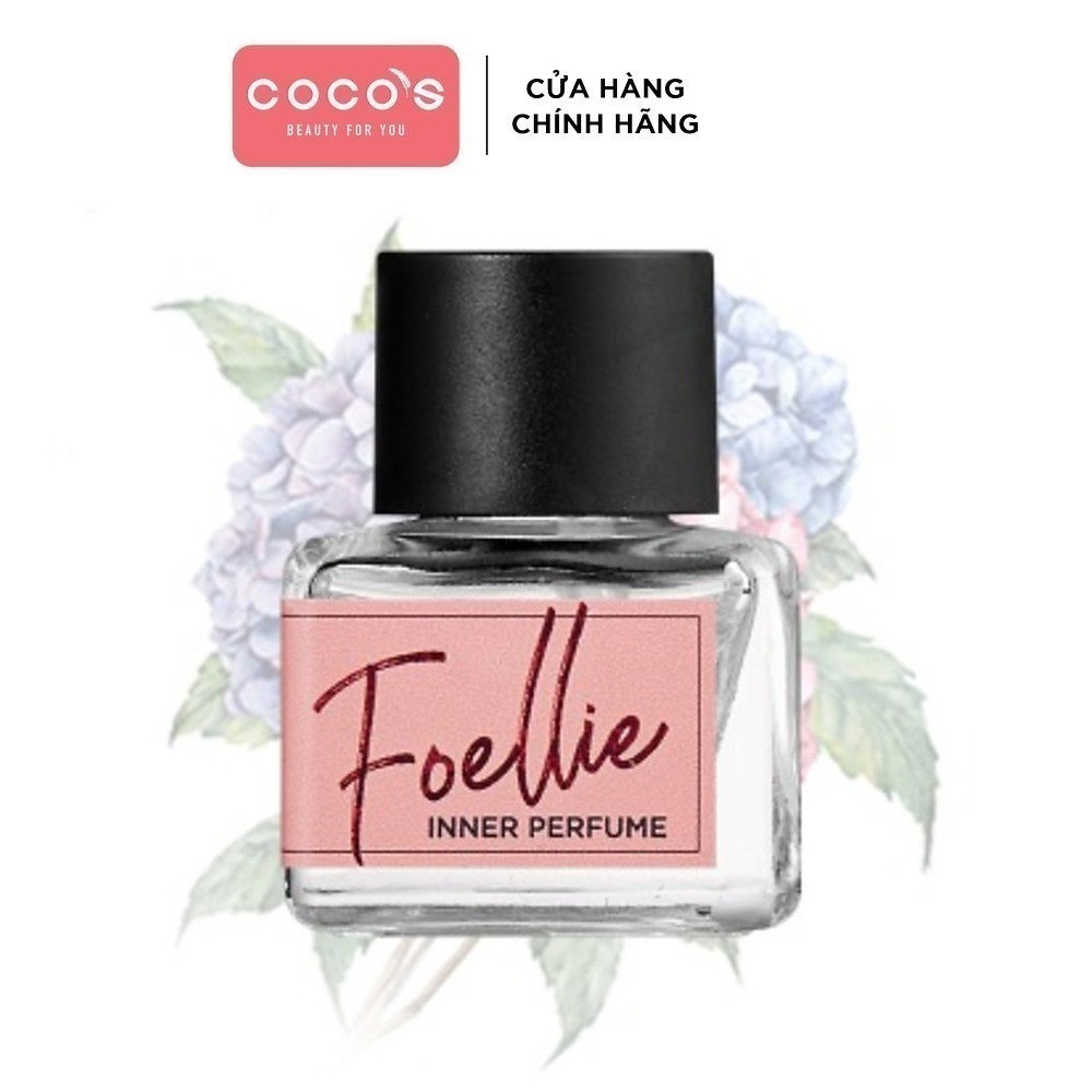 [Mã FMCG8 - 8% đơn 250K] Nước Hoa Vùng Kín Hương Trái Cây Ngọt Ngào Foellie Eau De Innerb Perfume 5ml - Fleur [MÀU HỒNG]