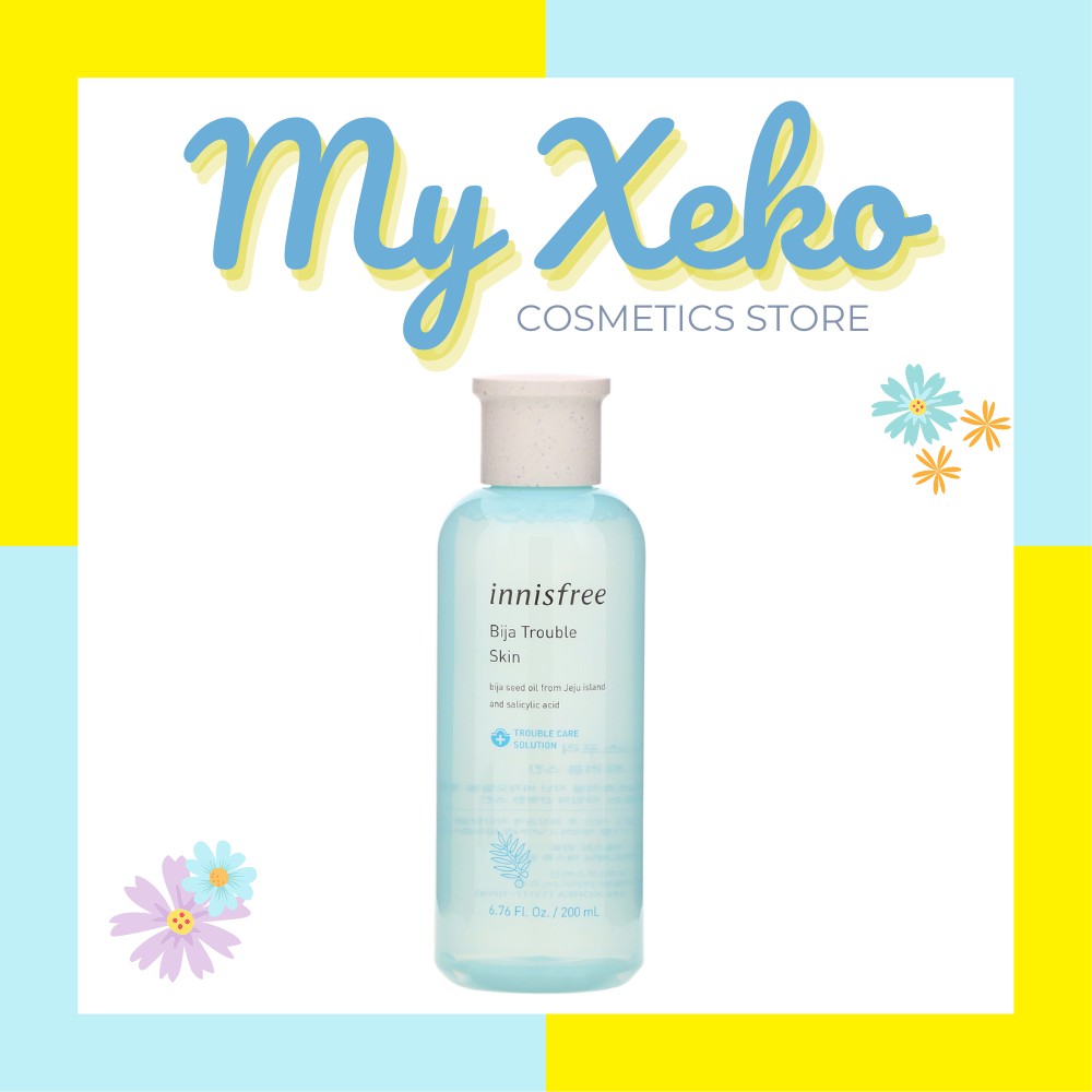 Toner Nước cân bằng da Jeju Bija Trouble Skin 200ml [My Xeko]