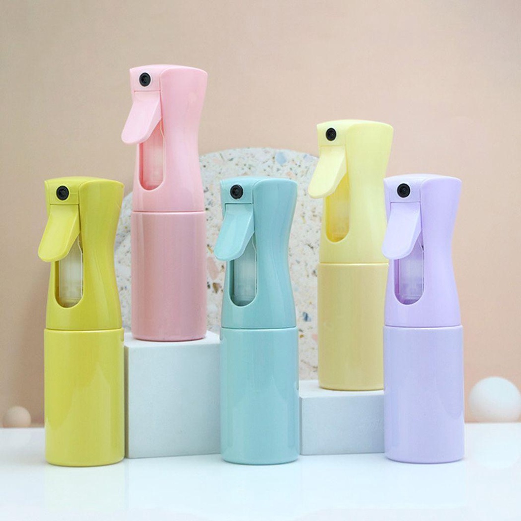 Chai Xịt Rỗng Màu Kẹo Chuyên Dụng Cho Salon Làm Tóc