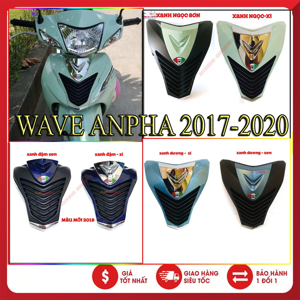 Mặt nạ wave 2017-2020 phong cách ý
