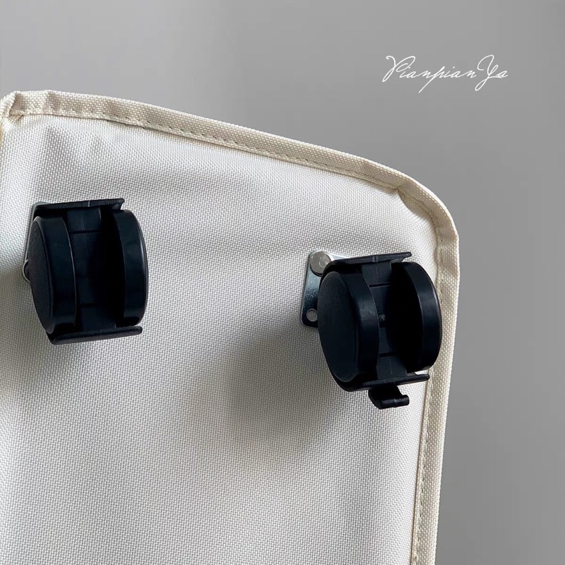 Giỏ vải đựng đồ có bánh xe dễ dàng di chuyển -may.decor