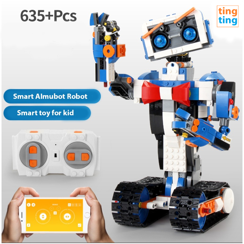 Đồ chơi lắp ráp điều khiển từ xa Robot Technic 635 chi tiết - Chính hãng Mouldking