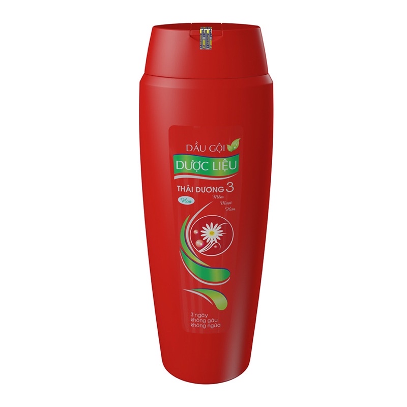 DẦU GỘI DƯỢC LIỆU THÁI DƯƠNG 3 ( xanh, đỏ lọ 200ml) - 3 NGÀY KHÔNG GÀU KHÔNG NGỨA