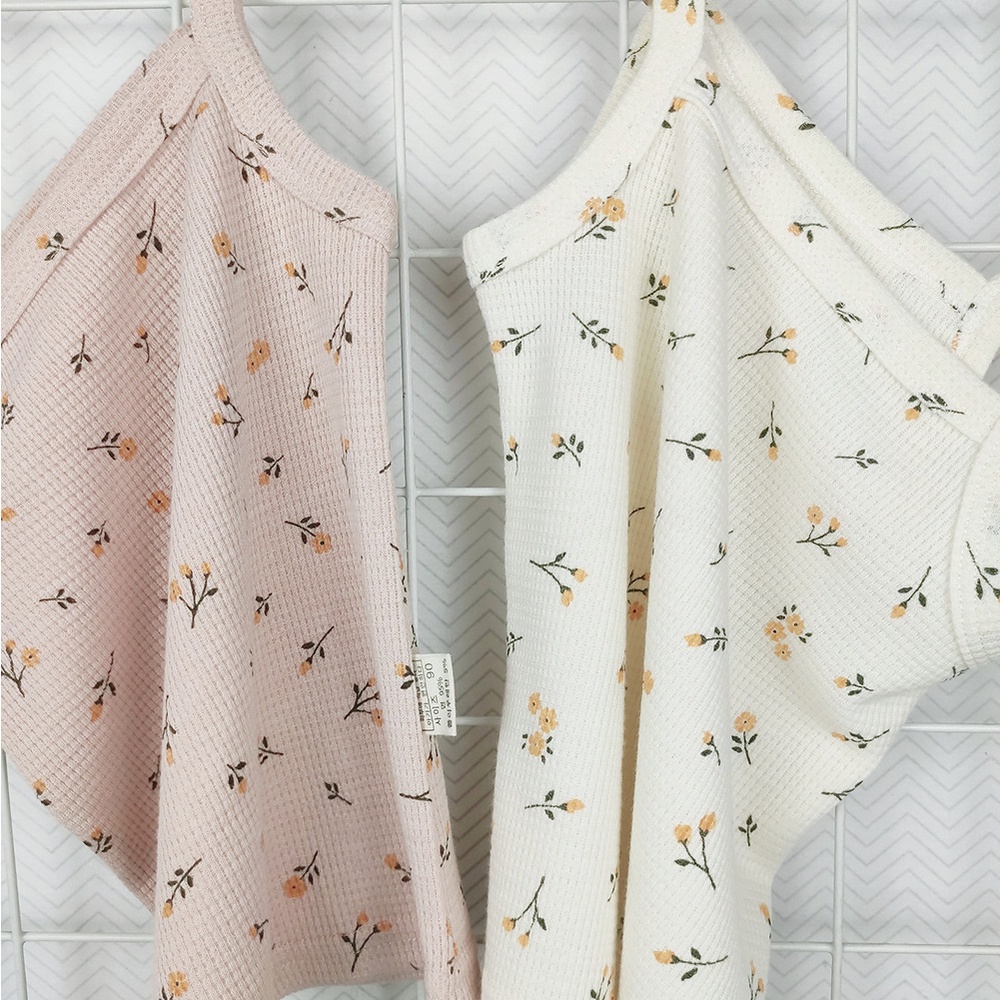 [PEEKABOO] BỘ ĐỒ 2 DÂY HOA NHÍ DỄ THƯƠNG CHO BÉ GÁI