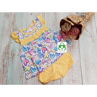 Đồ bộ thun cotton cho bé gái từ 8kg đến 20kg